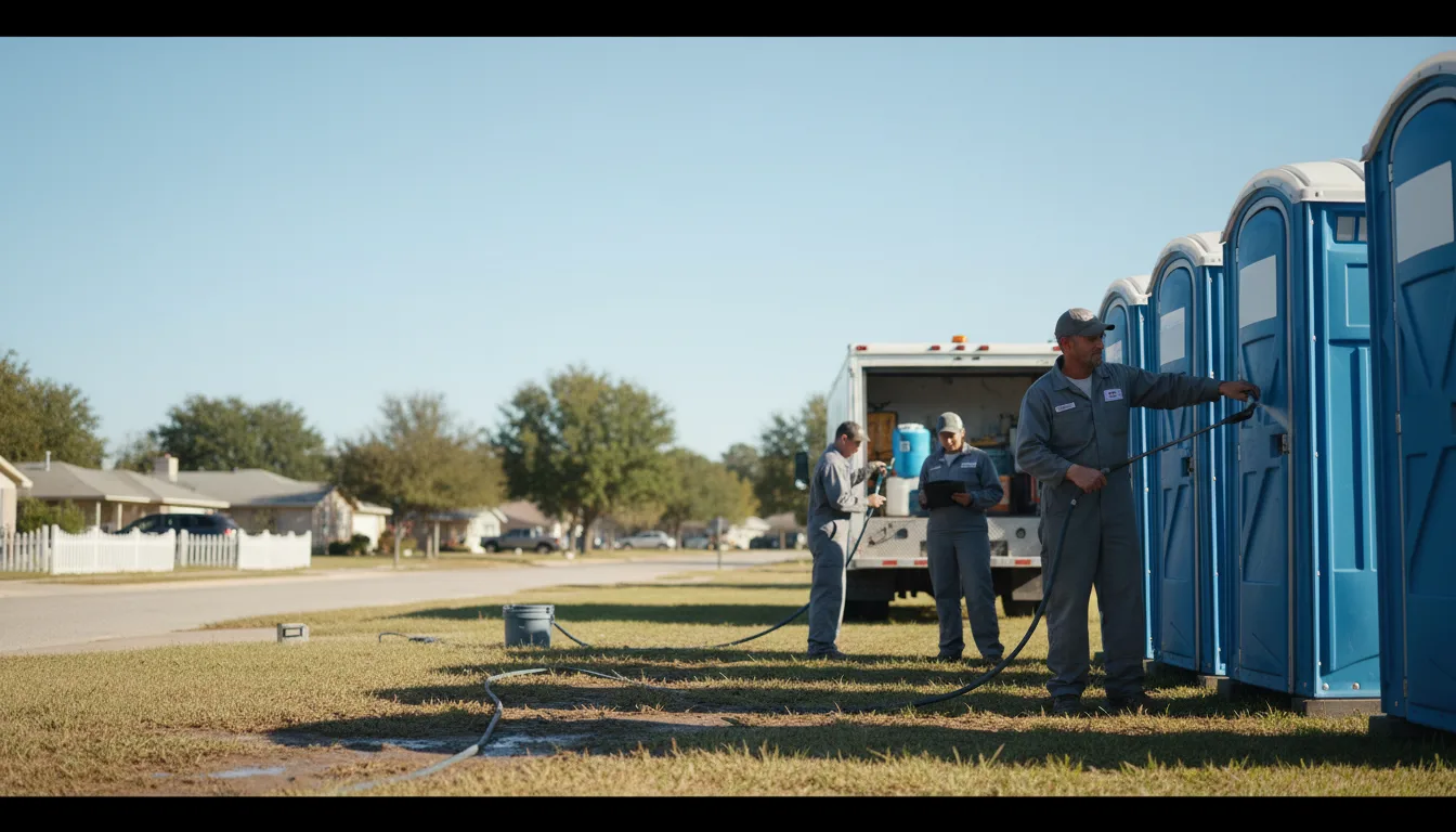 Long-Term Portable Toilet Rental in Groveland, FL near me